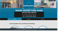 Desktop Screenshot of buildingplansuk.com